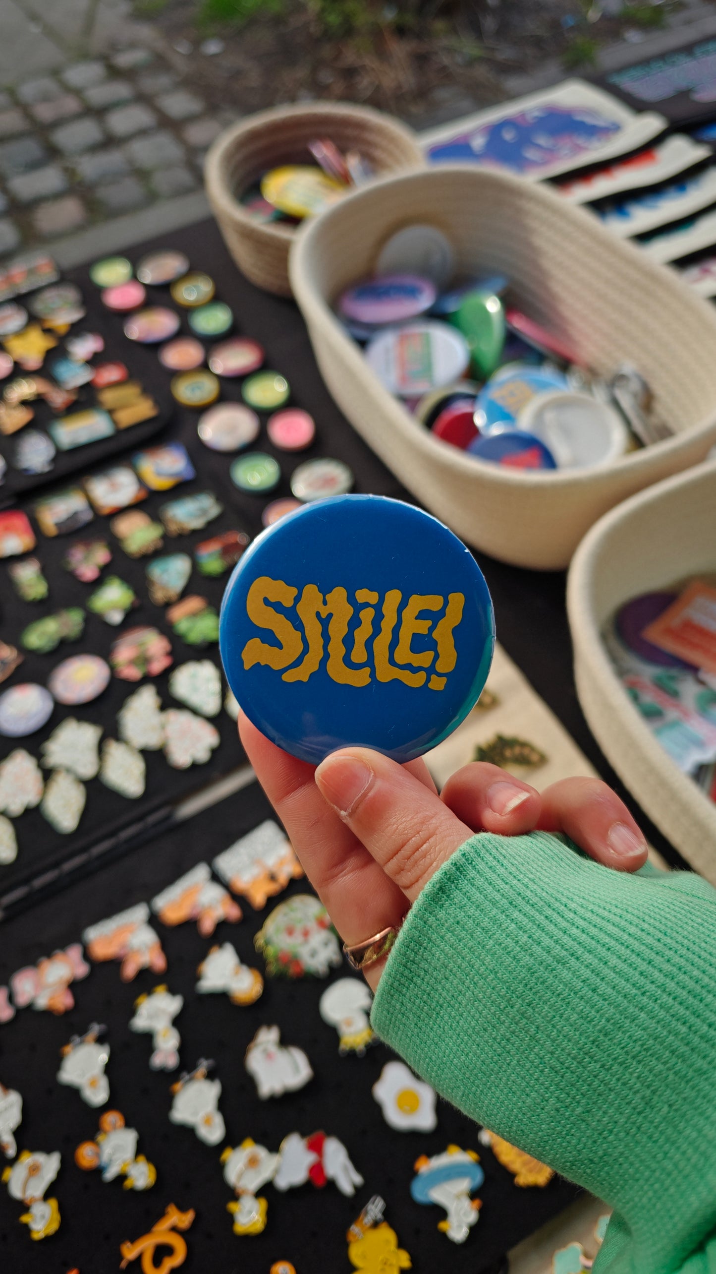 Hap-pin-ess Badge