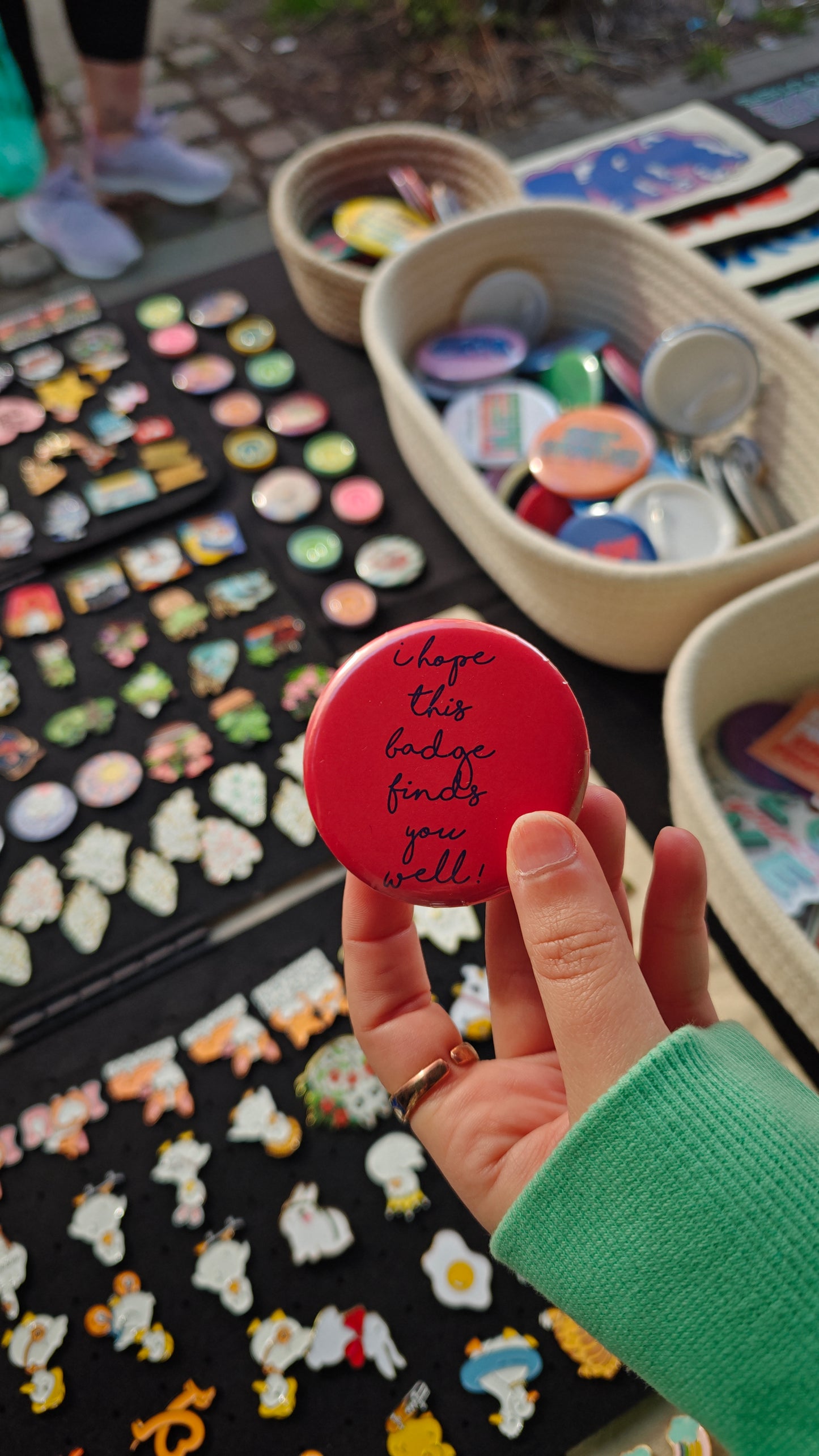 Hap-pin-ess Badge