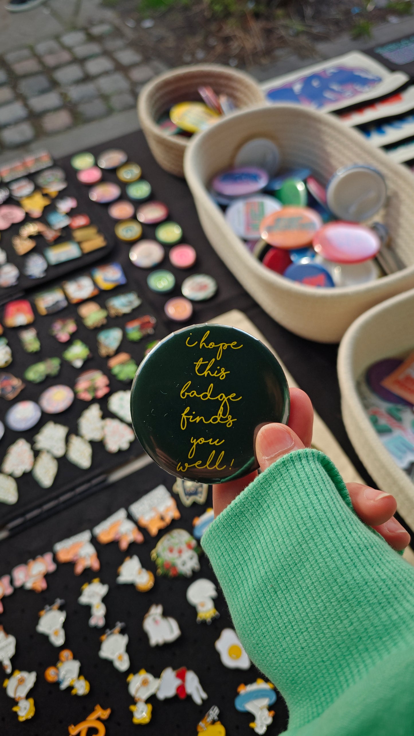 Hap-pin-ess Badge