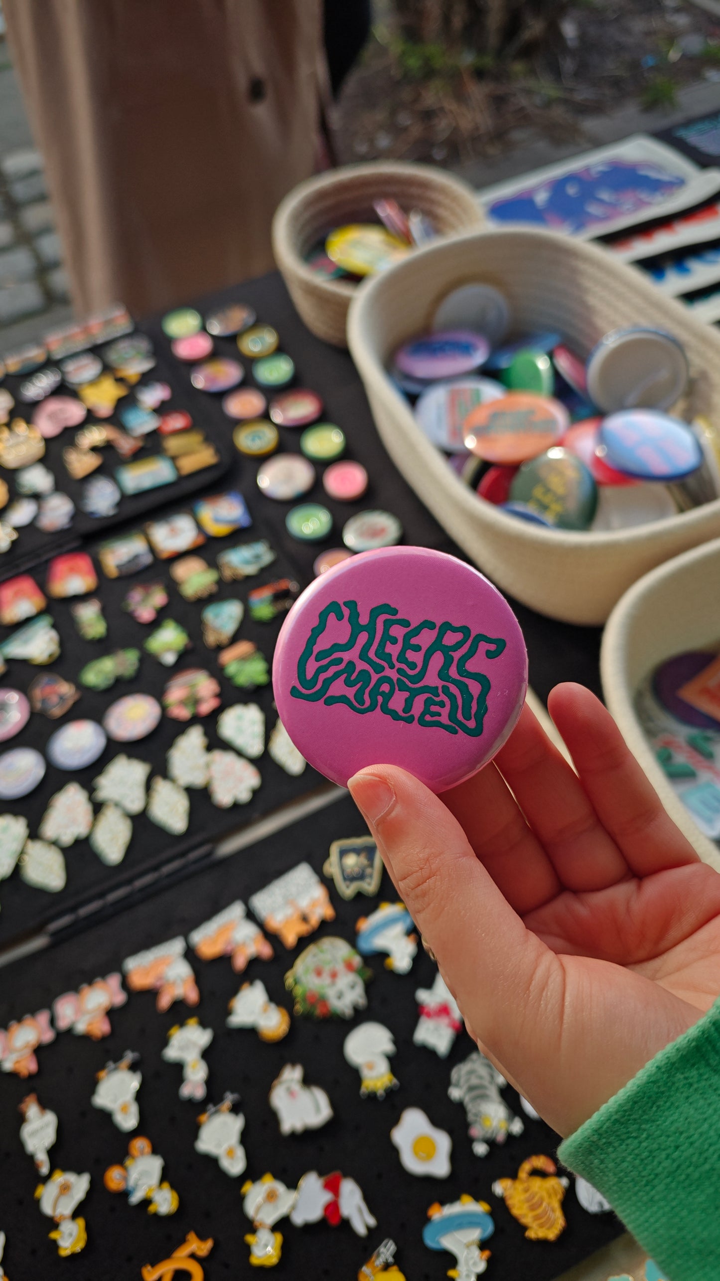 Hap-pin-ess Badge