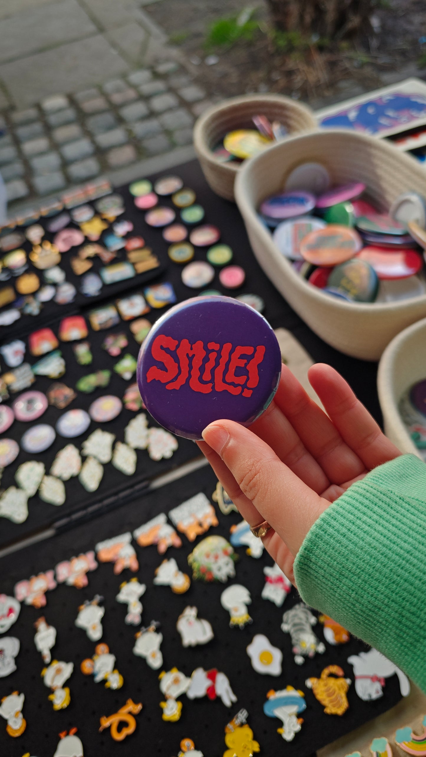 Hap-pin-ess Badge