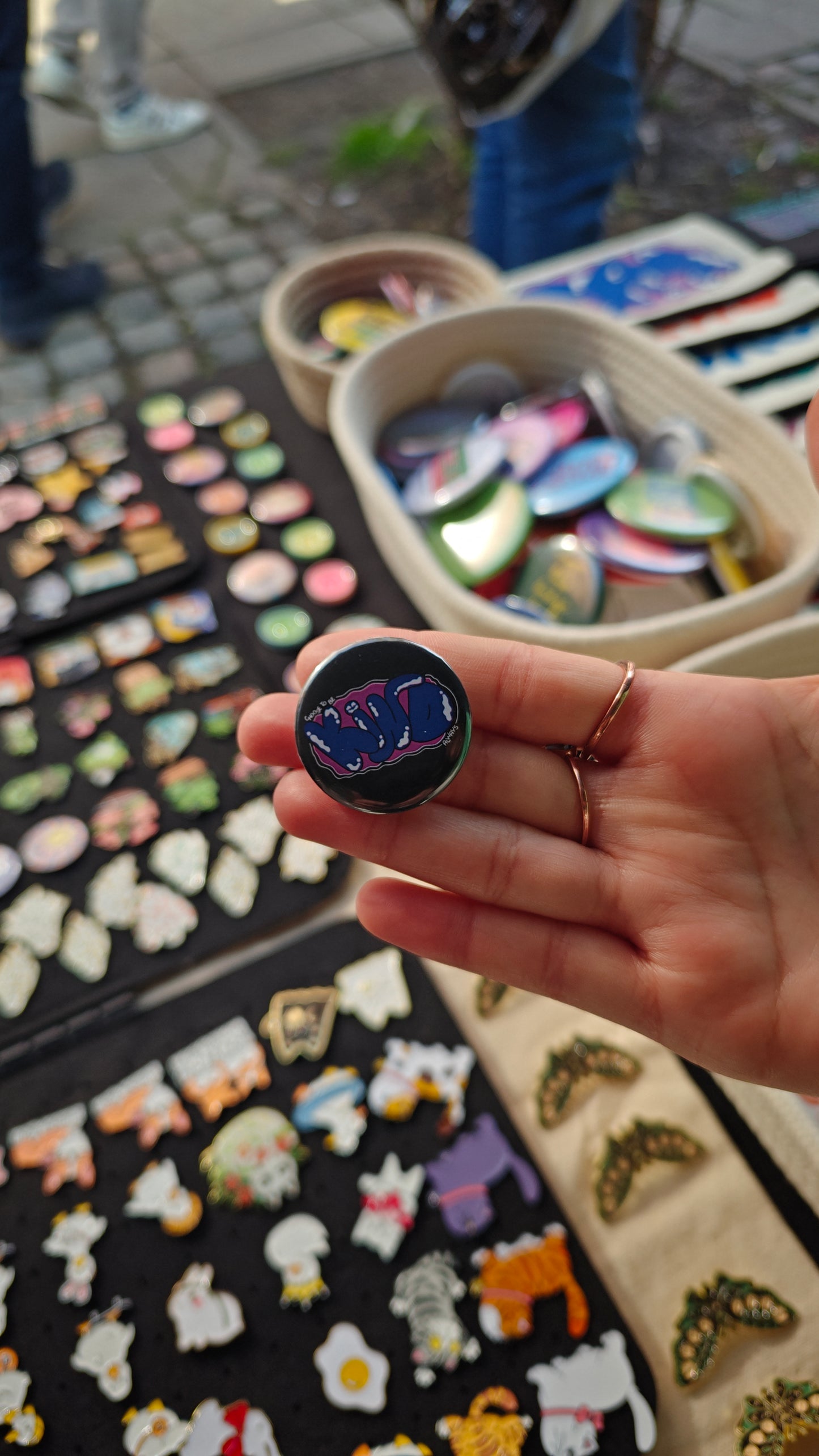 Hap-pin-ess Badge