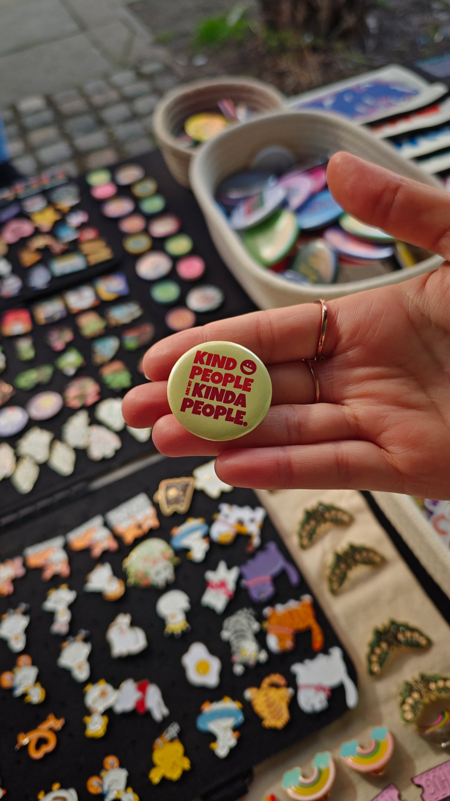 Hap-pin-ess Badge