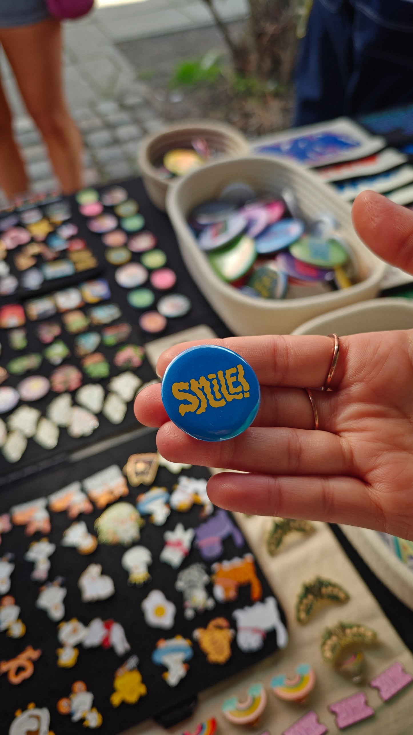 Hap-pin-ess Badge