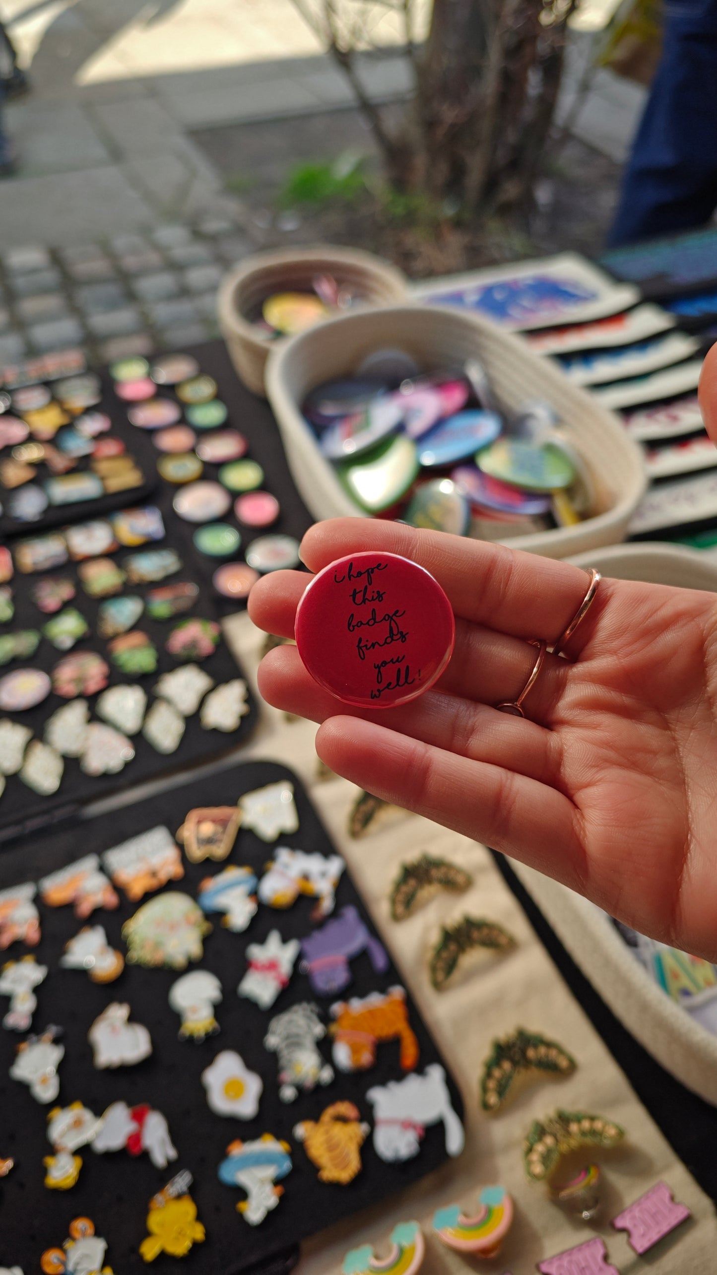 Hap-pin-ess Badge
