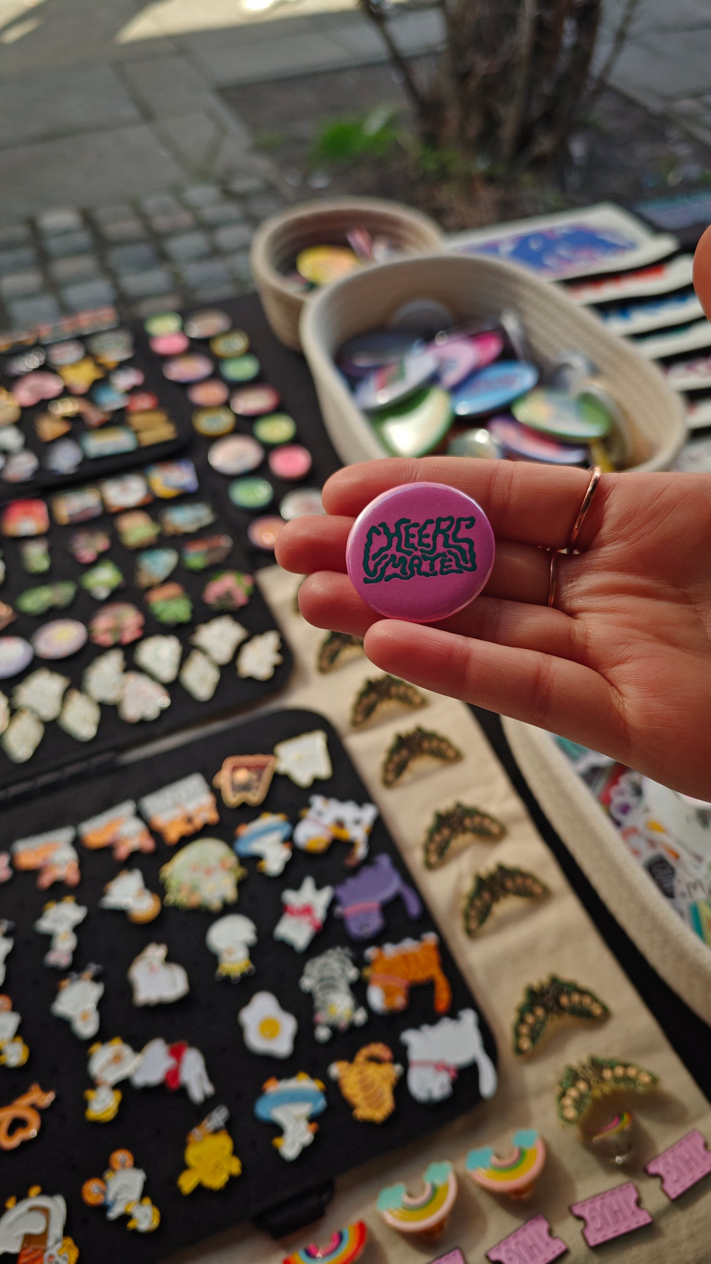 Hap-pin-ess Badge