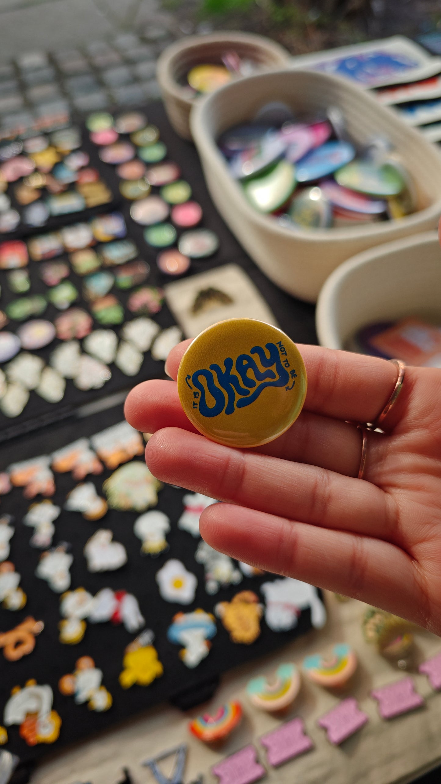 Hap-pin-ess Badge