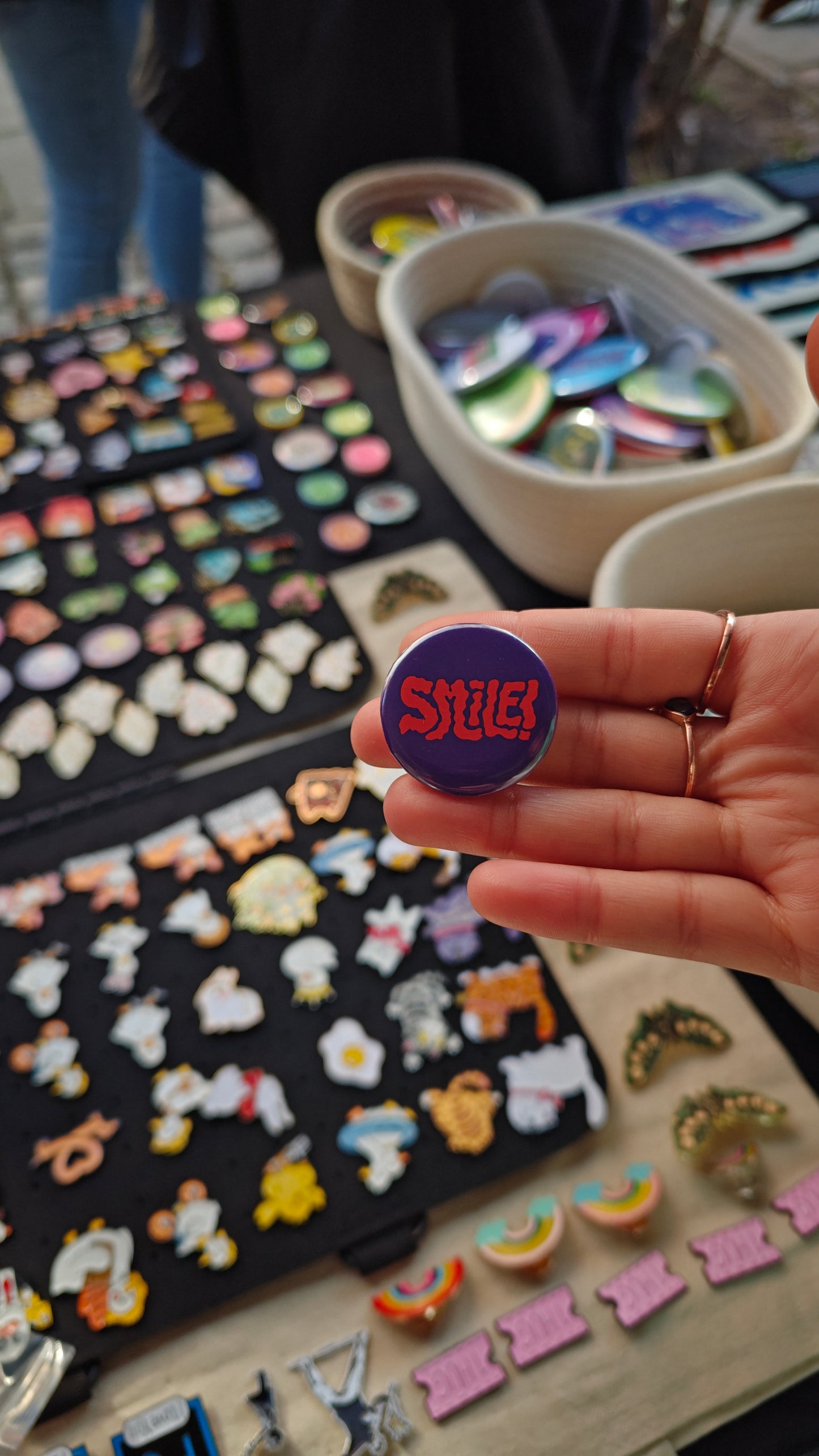 Hap-pin-ess Badge