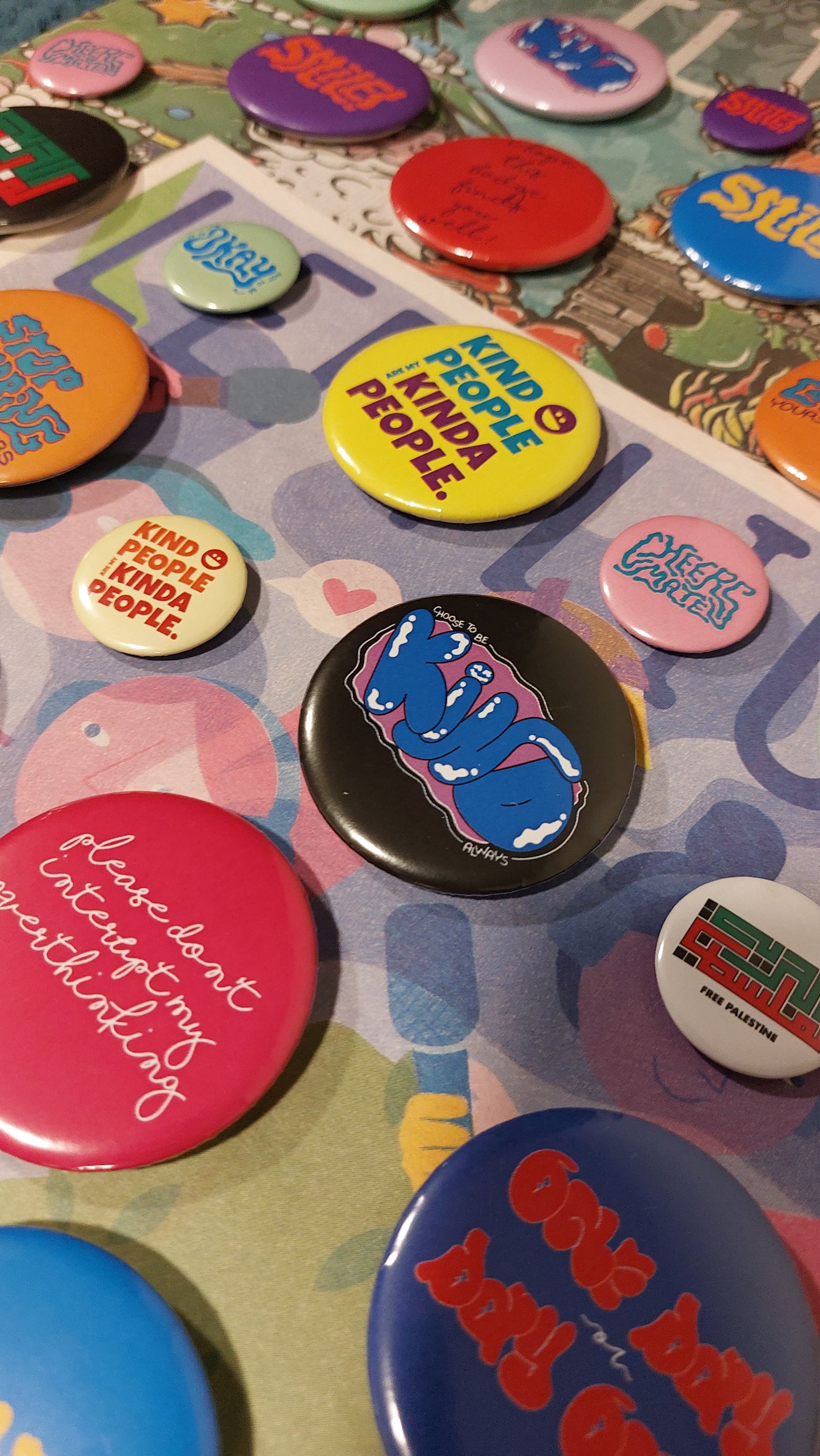 Hap-pin-ess Badge