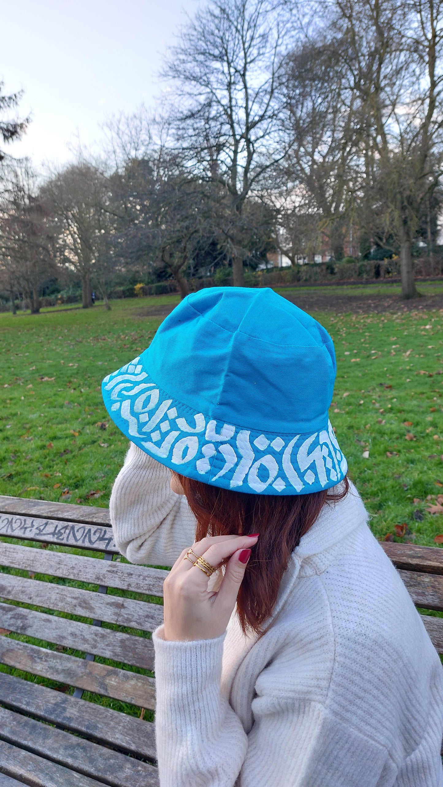 Script-tacular Bucket Hat