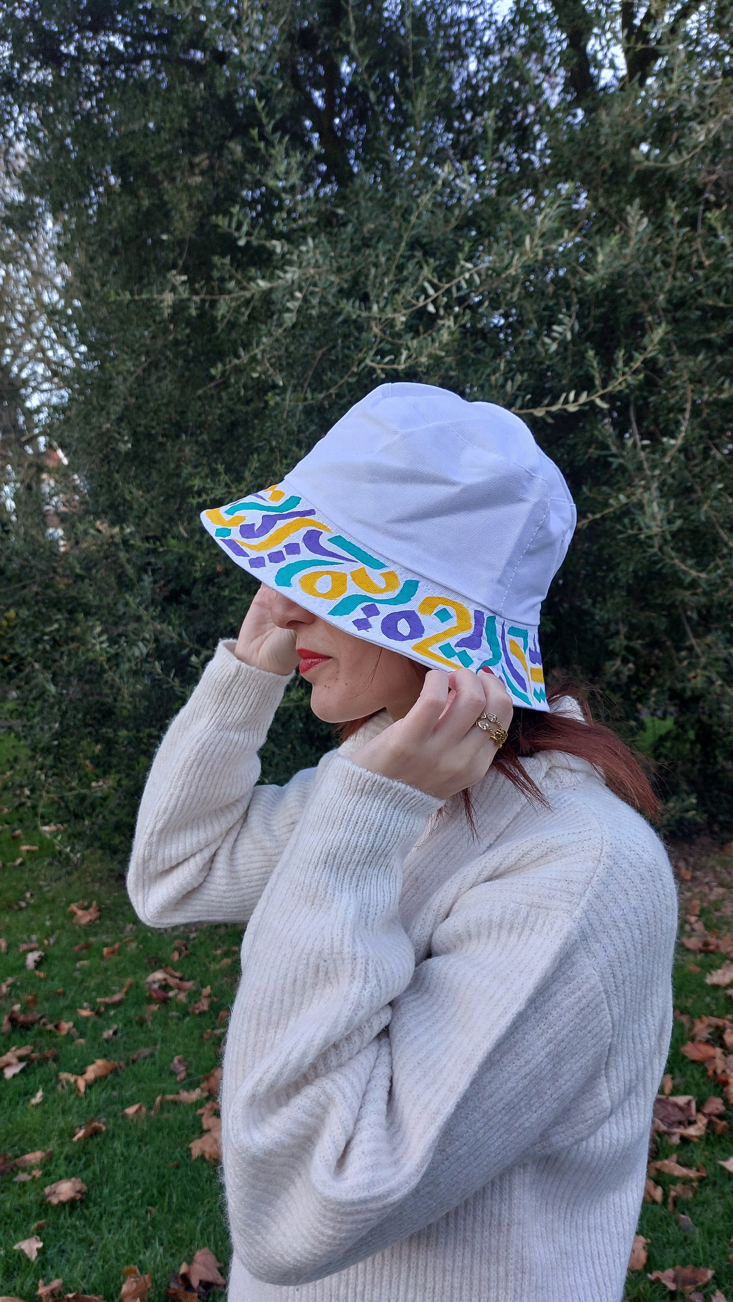 Script-tacular Bucket Hat
