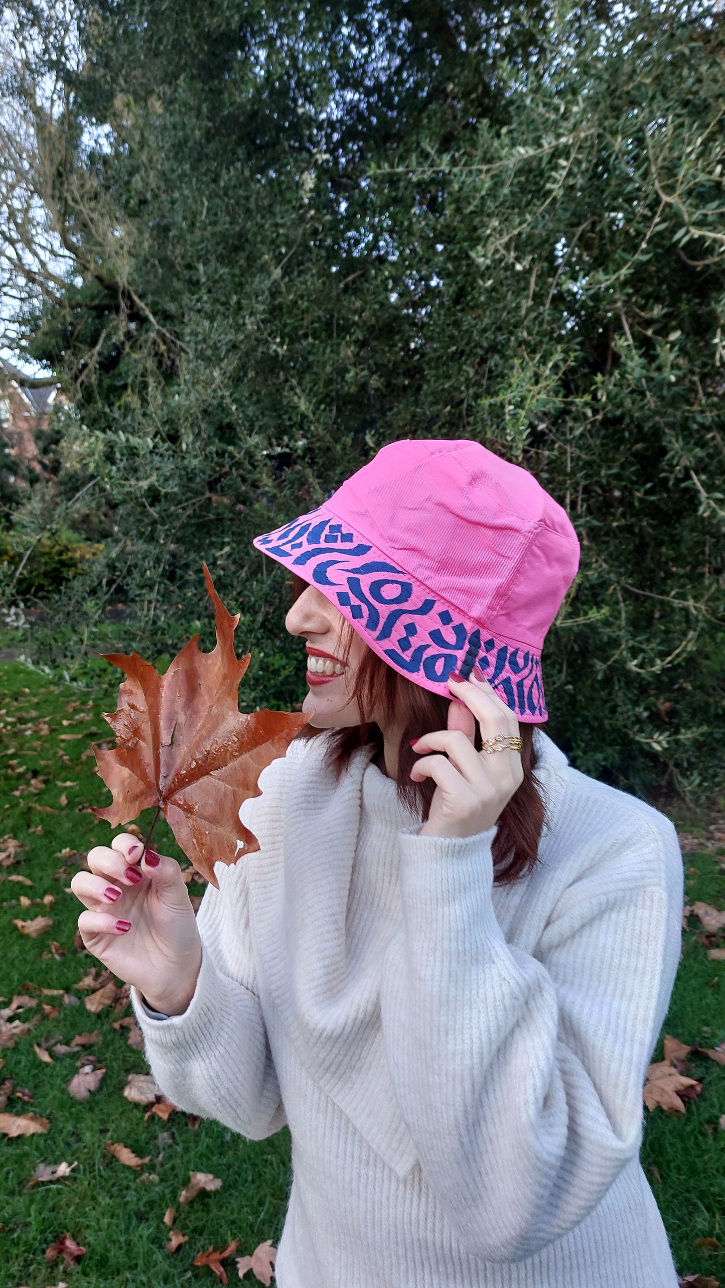 Script-tacular Bucket Hat