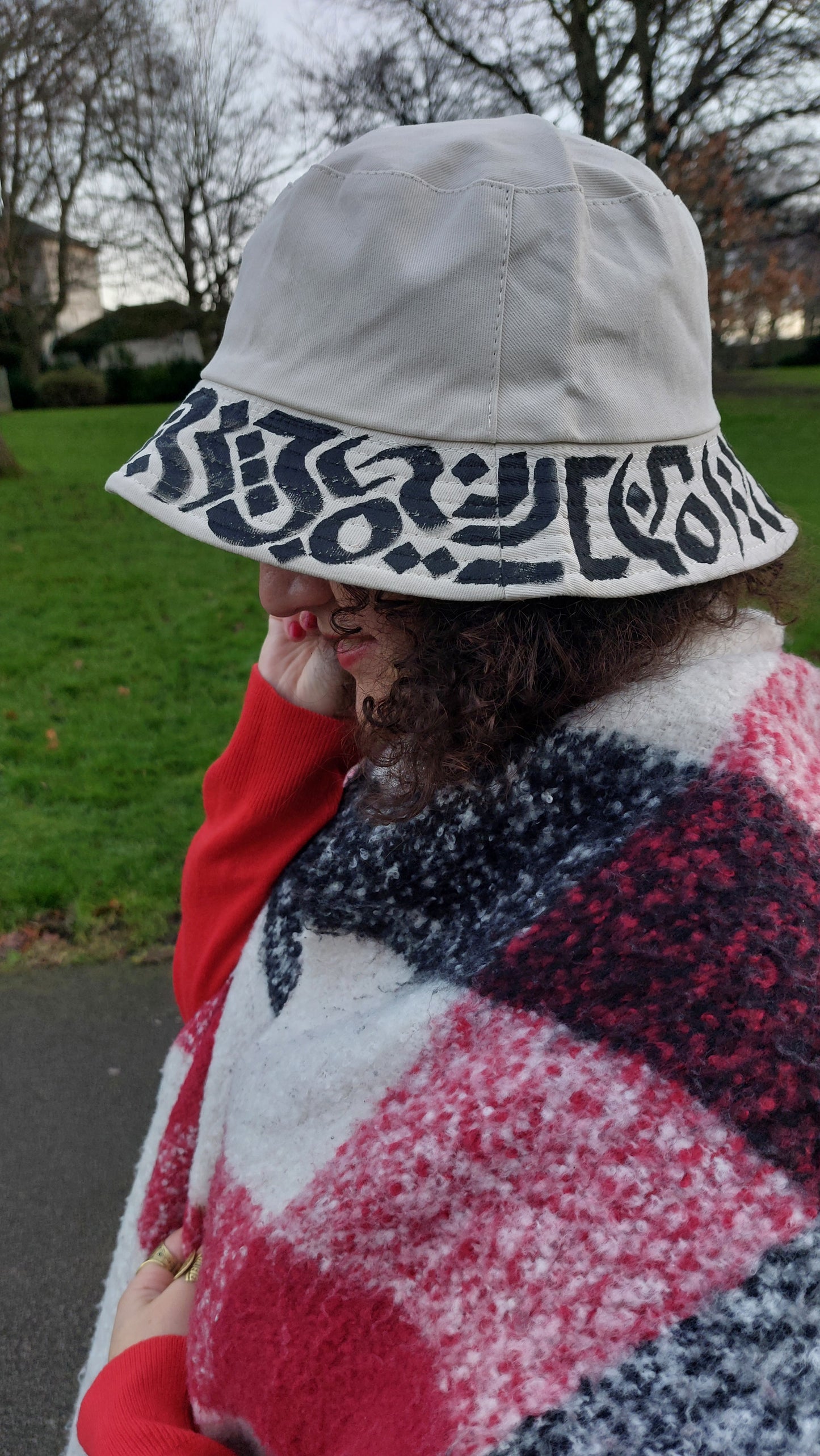 Script-tacular Bucket Hat