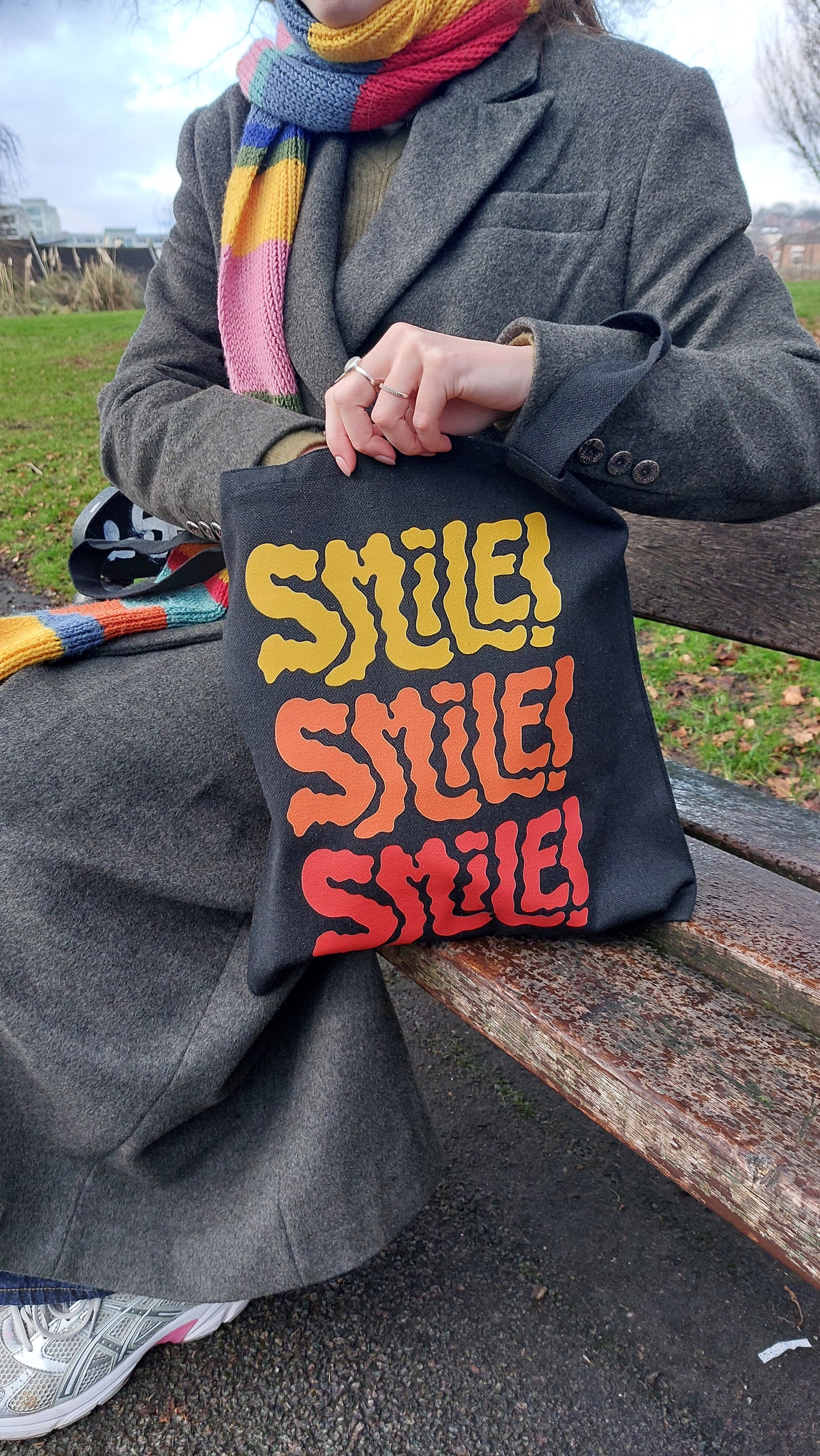 Tote-ally Happy Bag