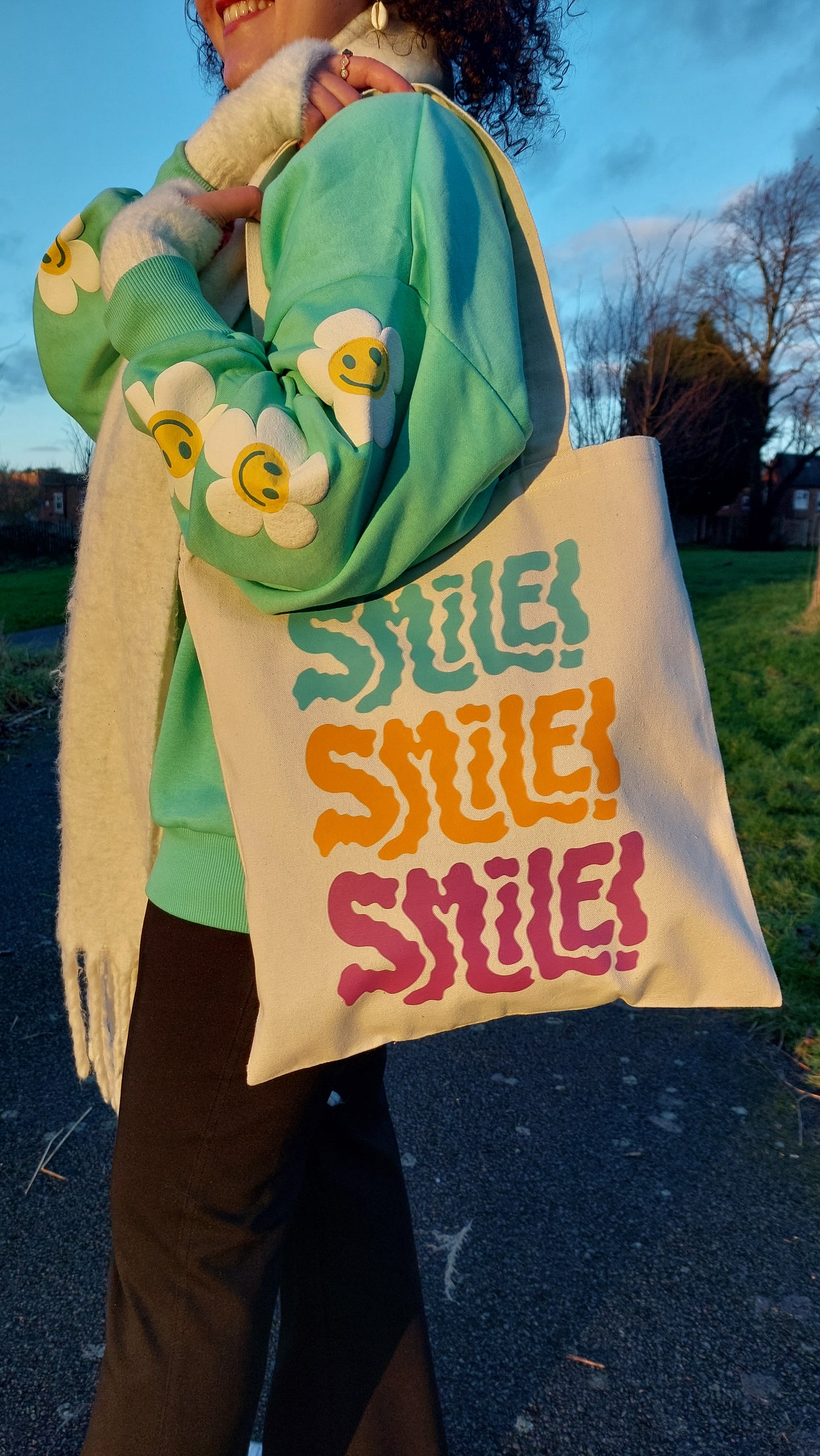 Tote-ally Happy Bag
