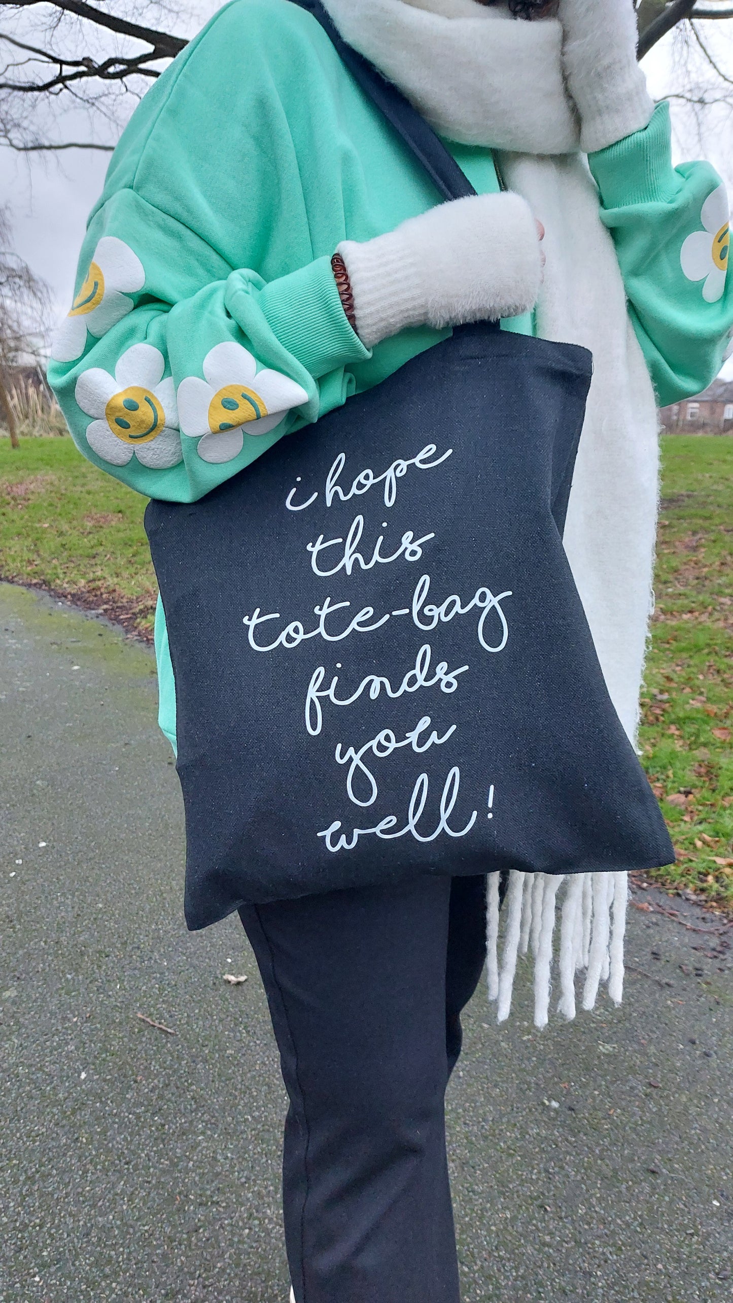 Tote-ally Happy Bag